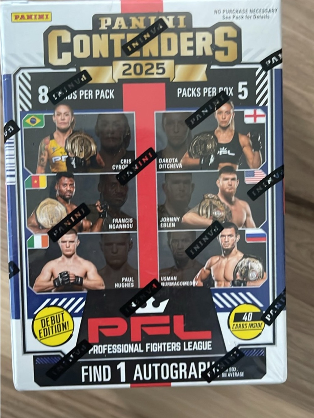 Panini Contenders 2025 Box - Blue, Red, Gold